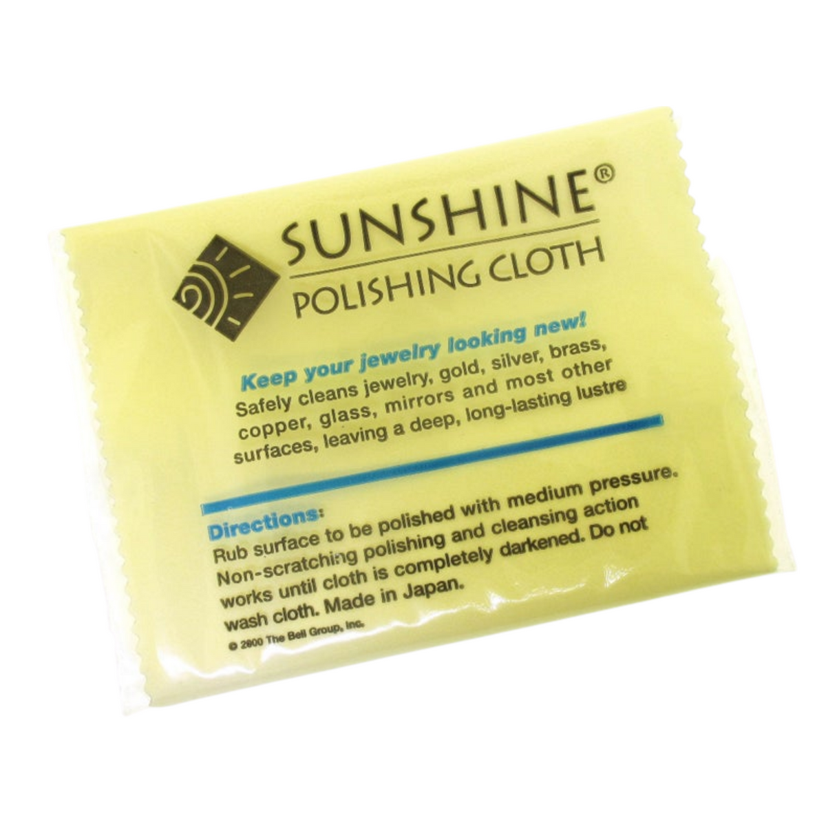 Sunshine Cloth, sterling jewelry polishing cloth — Cowgirl Cash